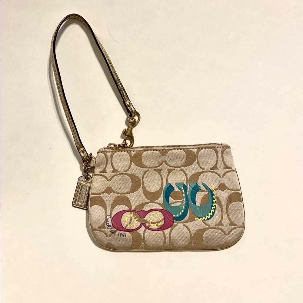 Coach wristlet